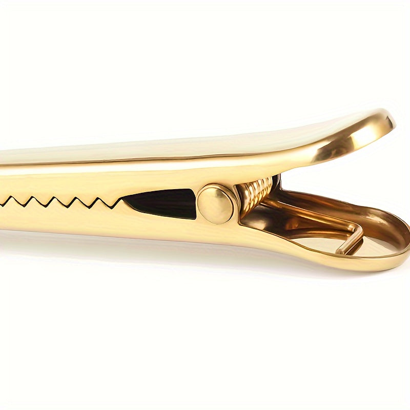 2-in-1 Stainless Steel Coffee Spoon Seal Clip Bag Clip for Baking and Measuring