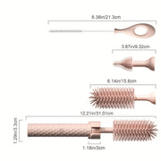 Silicone Electric Bottle Brush Set with USB Rechargeable Includes Pacifier and Straw Cleaners Waterproof