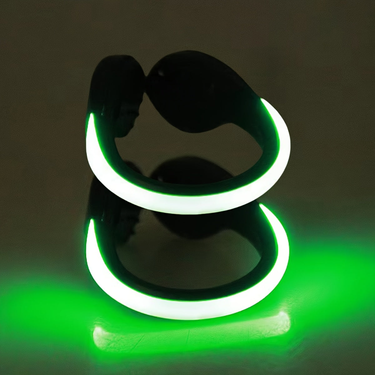 Unisex LED Shoe Light Clips Flashing Shoelaces for Night Running