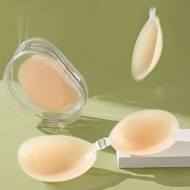 Silicone Lift Bra Strapless Push-Up Seamless Breathable Machine Washable Women