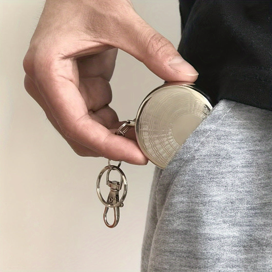 Portable Mini Ashtray with Keychain, Travel Pocket Small Household Gadget