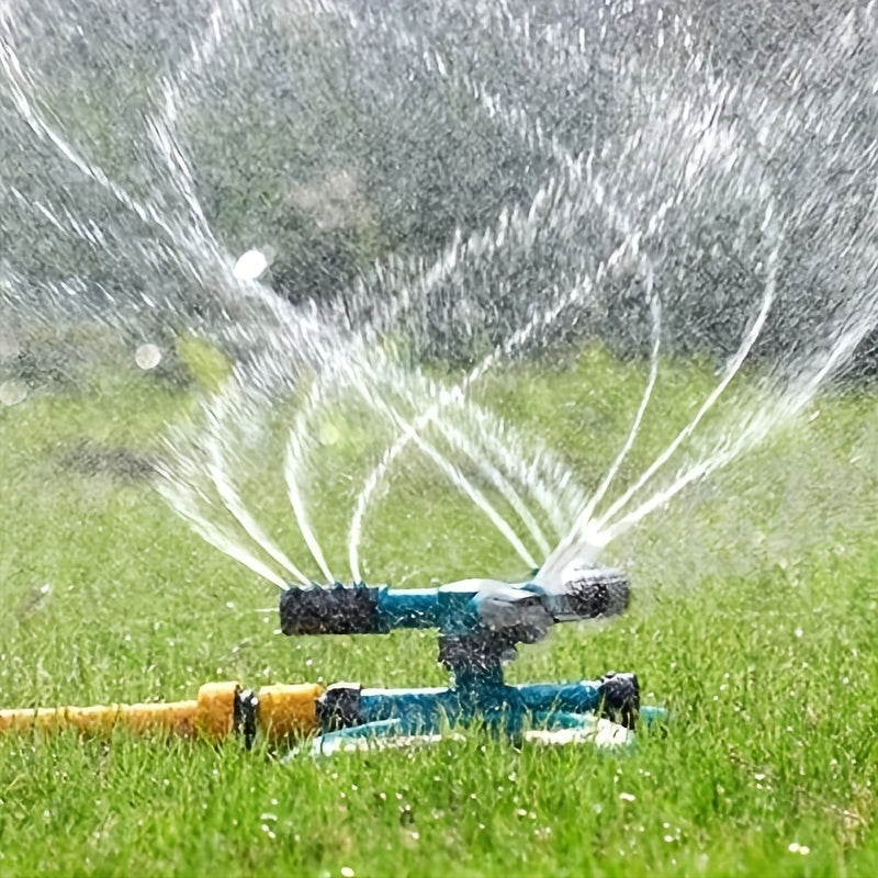 Durable Garden Sprinkler with 360-Degree Rotation Water-Saving Lawn and Plant Irrigation