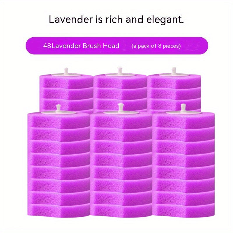 1 ta foydalanish uchun mo'ljallangan hojatxona cho'tkasi to'plami, 8 ta cho'tka boshli bilan hammom va hojatxonalarni tozalash uchun. Qo'shimcha cho'tka boshlarini alohida sotib olish mumkin.