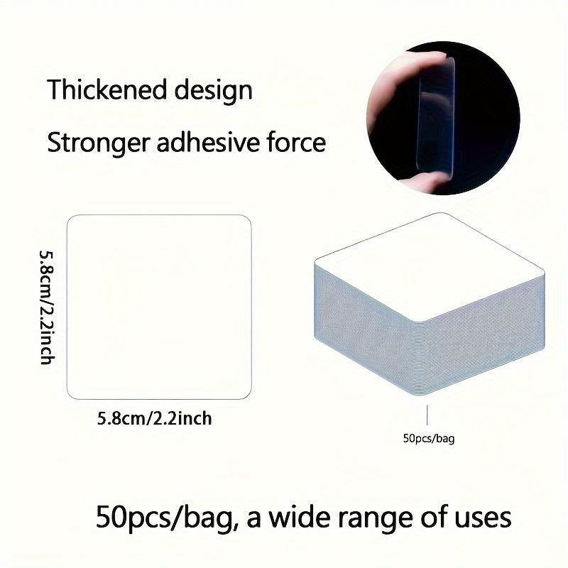Сделайте поклейку картин и ковров легкой задачей с помощью двухсторонней клейкой ленты повышенной прочности (25/50 шт.) — ее можно легко удалить, не оставляя следов!