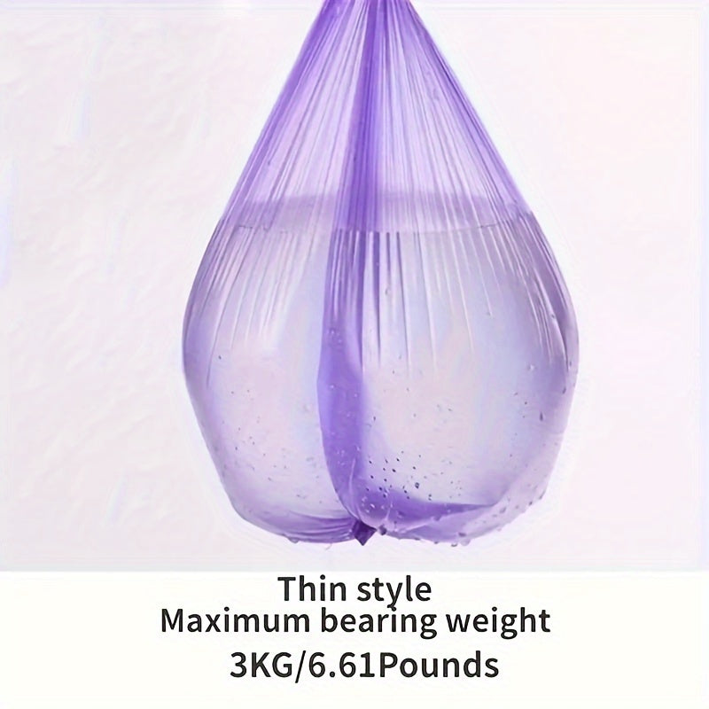 100 ta bir foydalanishlik chiqindi sumkasi 45x50cm, uy, ofis va avtomobil uchun ko‘p maqsadli