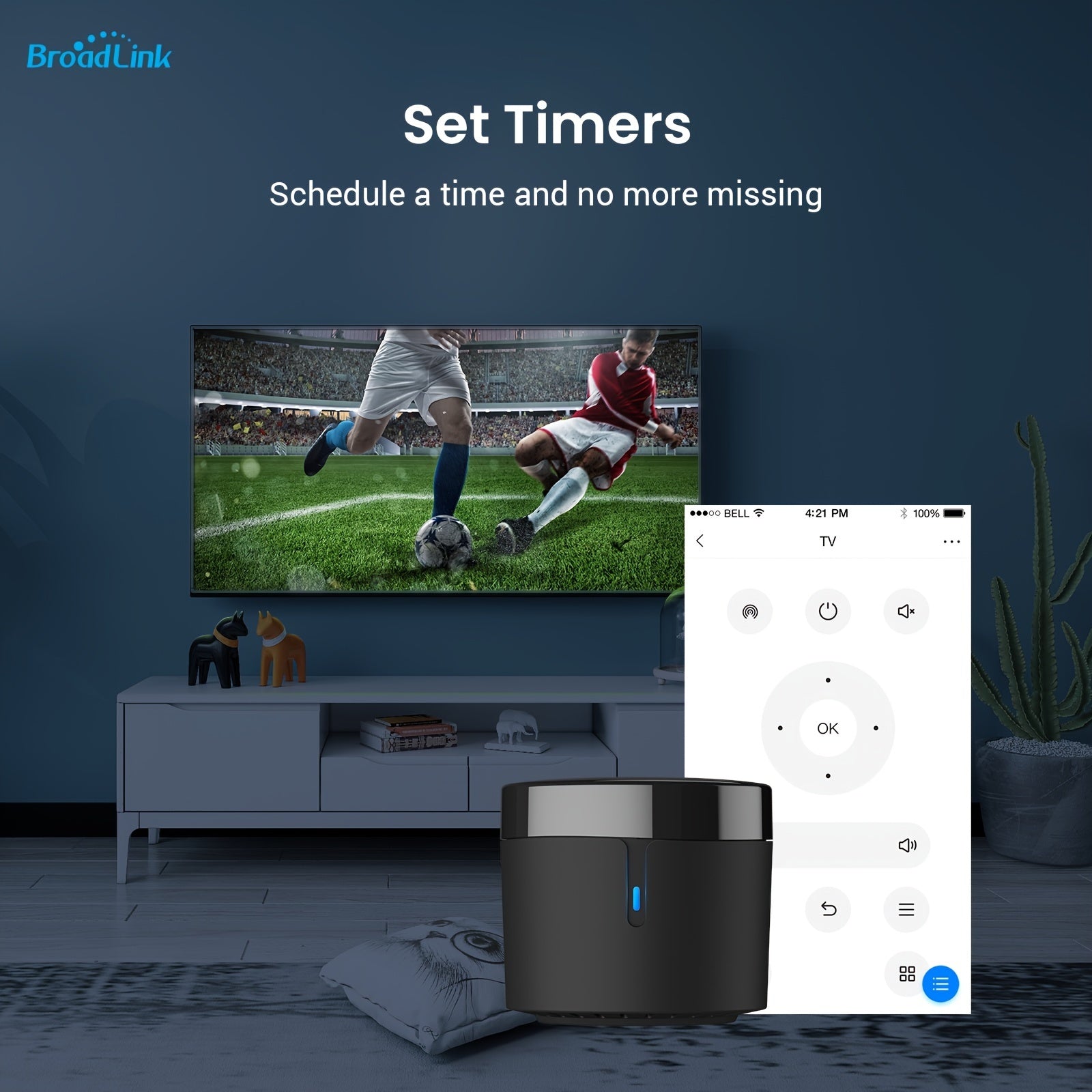 Smart IR Remote Hub for TV Air Conditioner Wi-Fi Compatible with Alexa Google Assistant IFTTT