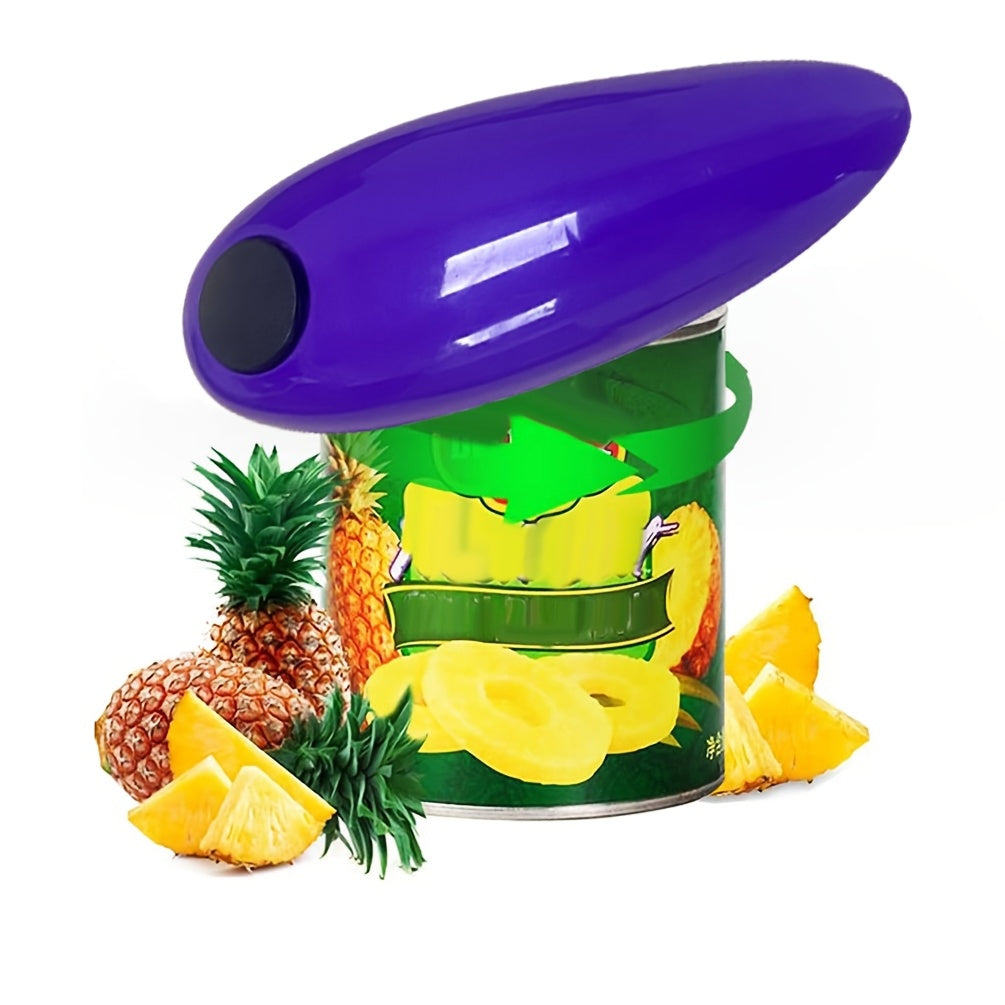 Avtomatik banko va shisha ochuvchi funksiyali elektr banko ochgich, qo'ldan foydalanmasdan tortish tugmasi, 2 AA batareyasi bilan ishlovchi (batareyalar kiritilmagan), bardoshli plastmassa material, uchun mukammal