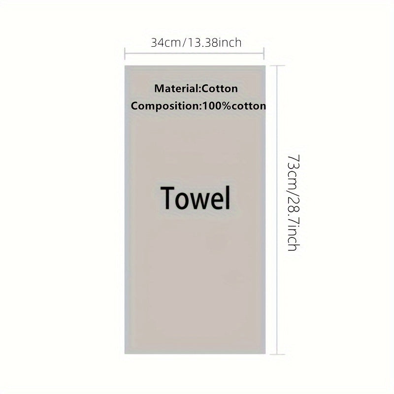 2pcs Heart Embroidered Cotton Hand Towels Soft Absorbent for Bathroom and Home