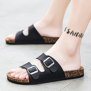 Unisex Slip-On Slide Sandals Adjustable Strap Buckle Comfortable Insole