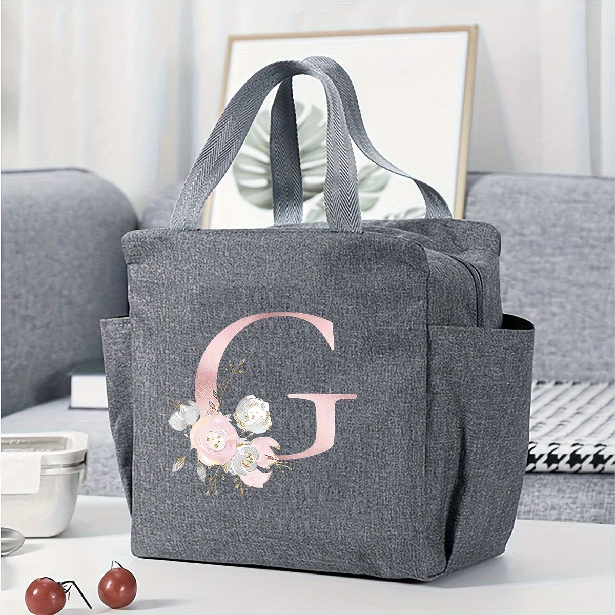 Очаровательная мультяшная сумка для обеда - прочная, утепленная полиэстеровая коробка для обеда, идеально подходящая для школы, работы, кемпинга и пикников, идеальна для возвращения в школу и весенних развлечений.