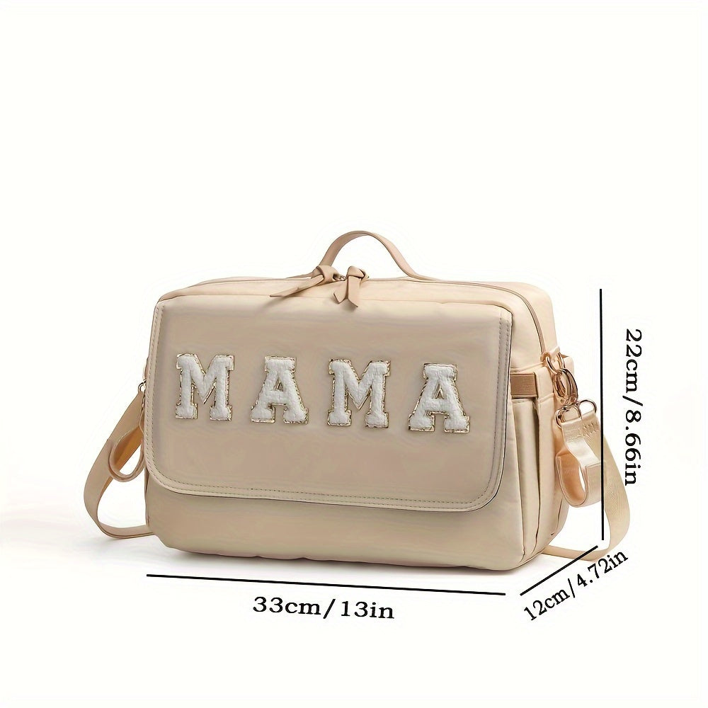 Universal Stroller Organizer Bag with Insulated Cup Holder Phone Pouch Adjustable Strap Black Polyester