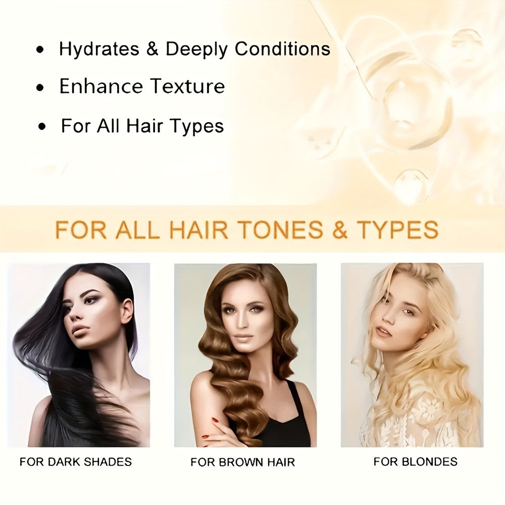 Unisex Hair Mask for All Hair Types with Plant Squalane Paste