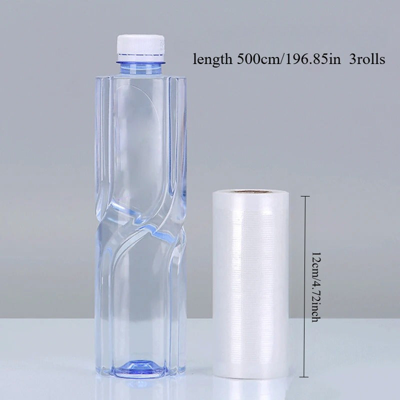 Oziq-ovqat uchun mos BPA-siz vakuum yopishqoq sumkalar, moslashtirilgan uzunlik, oziq-ovqat saqlash