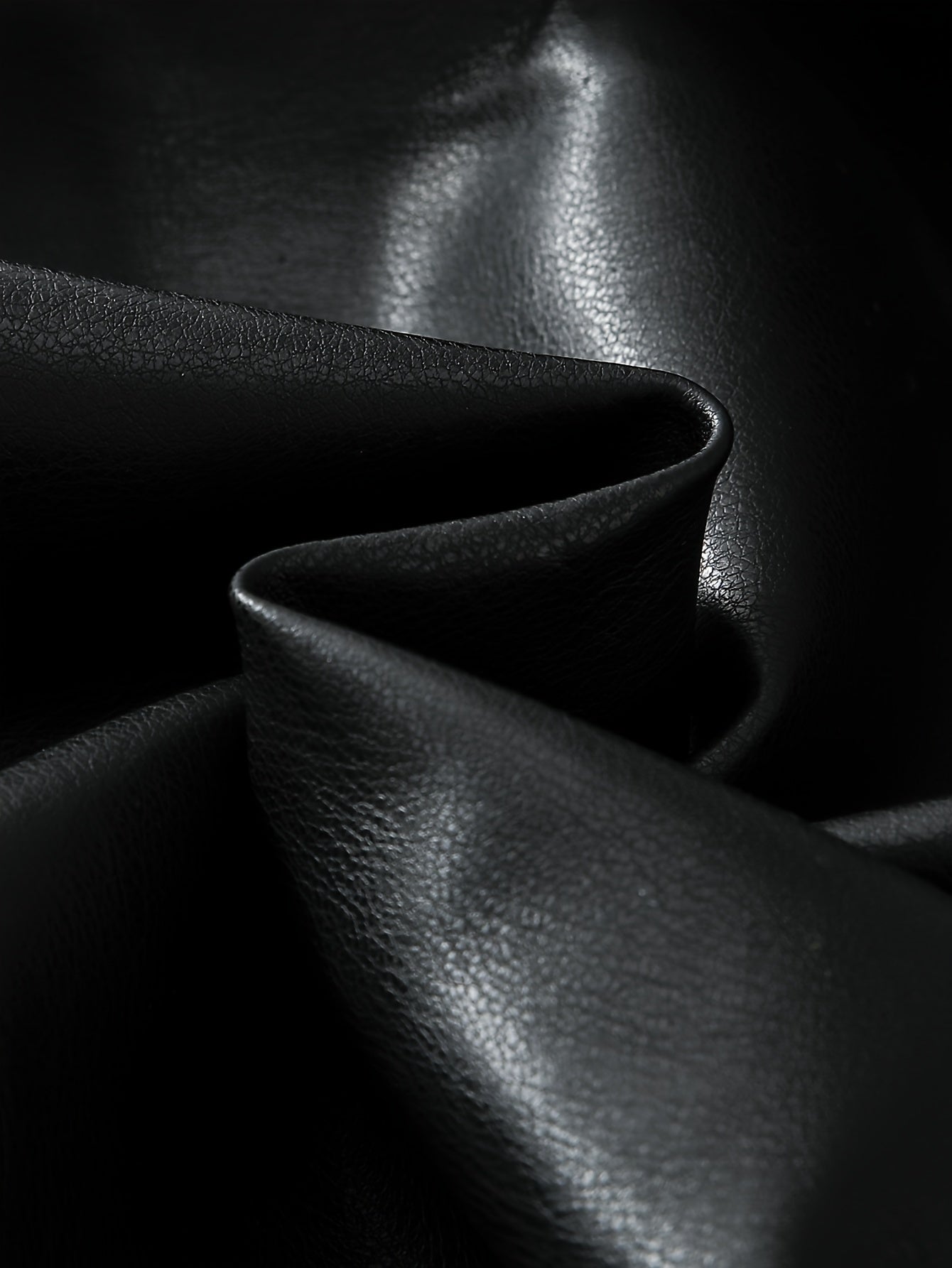 Детская мужская черная куртка из искусственной кожи с застежкой-молнией и воротником-отложным, универсальная для всех сезонов, повседневная