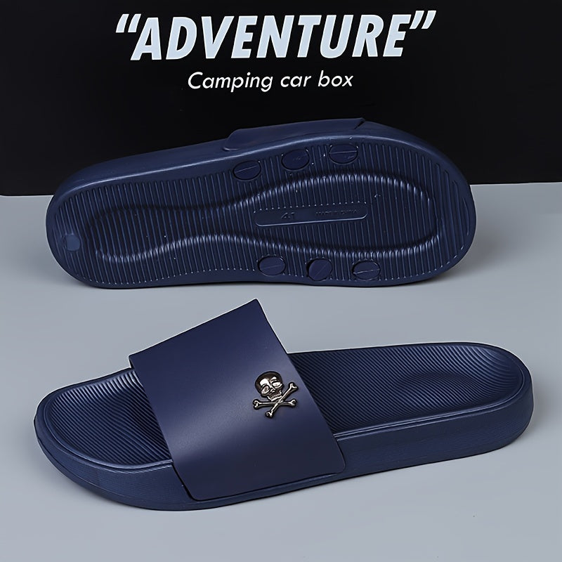 Zapatillas abiertas para hombre con suela de EVA transpirable, antideslizantes, casuales para interior y exterior