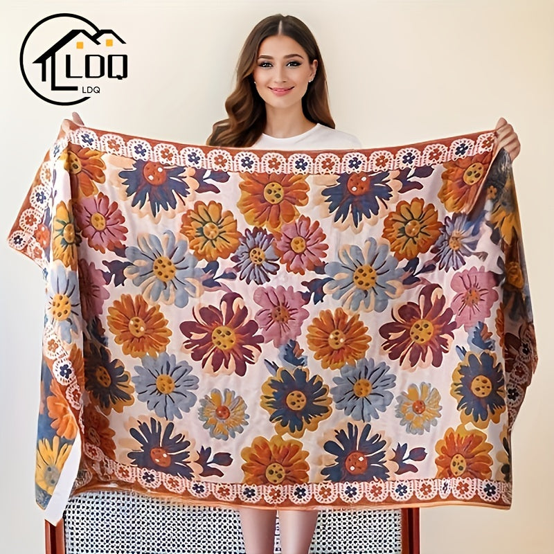 Large Extra Large 4-Layer Gauze Bath Towel Quick-Dry Shed-Free for Hotels