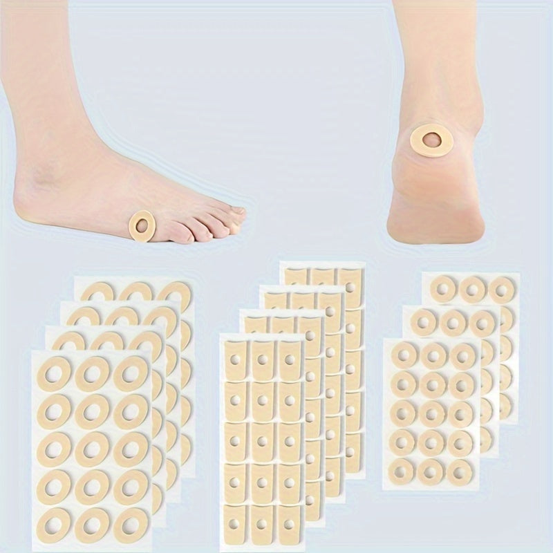 30-Piece Latex Corn Cushions Foot Callus Prevention Pads Non-Slip Comfort