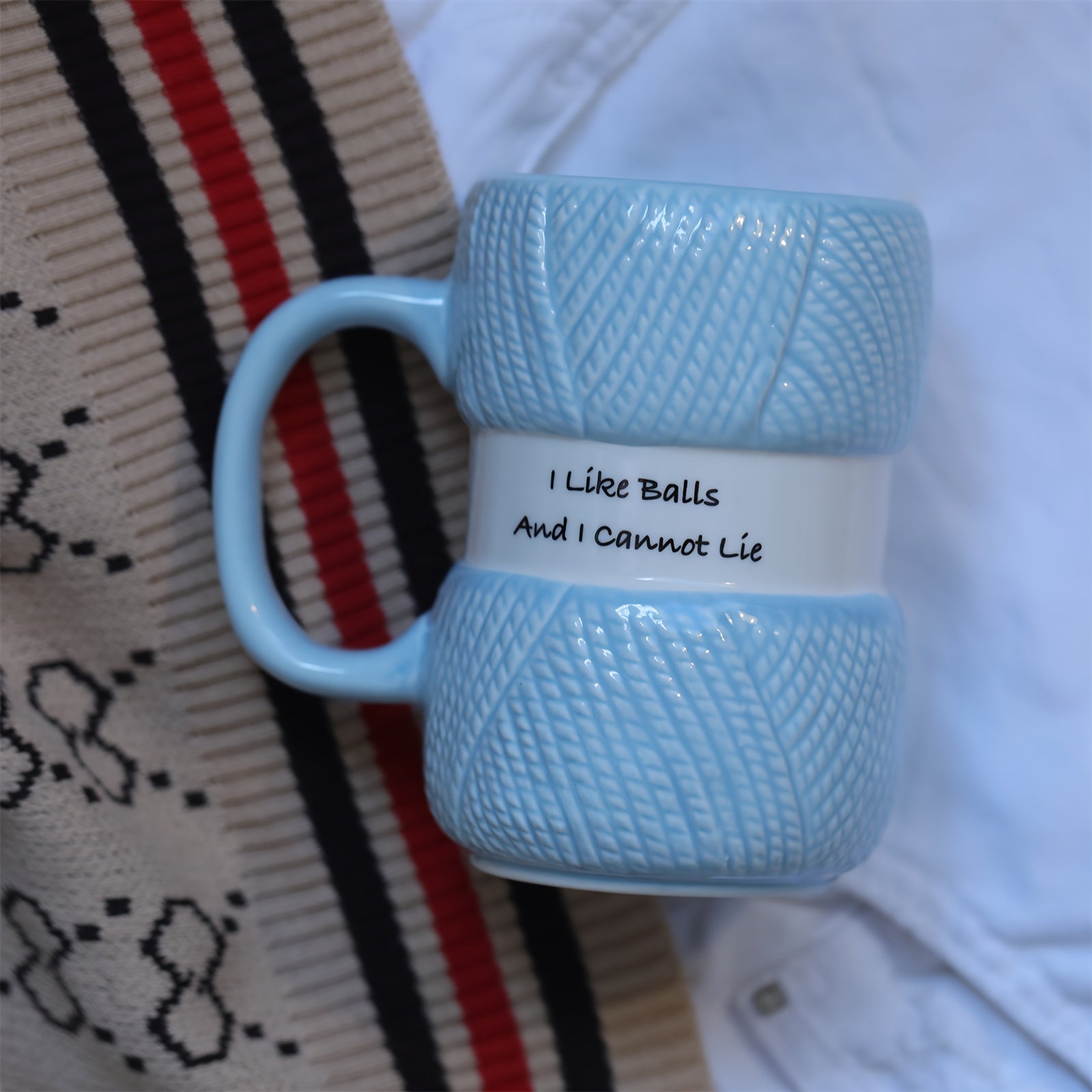 14.37oz Ceramic Coffee Mug Insulated Reusable Kitchen Drinkware