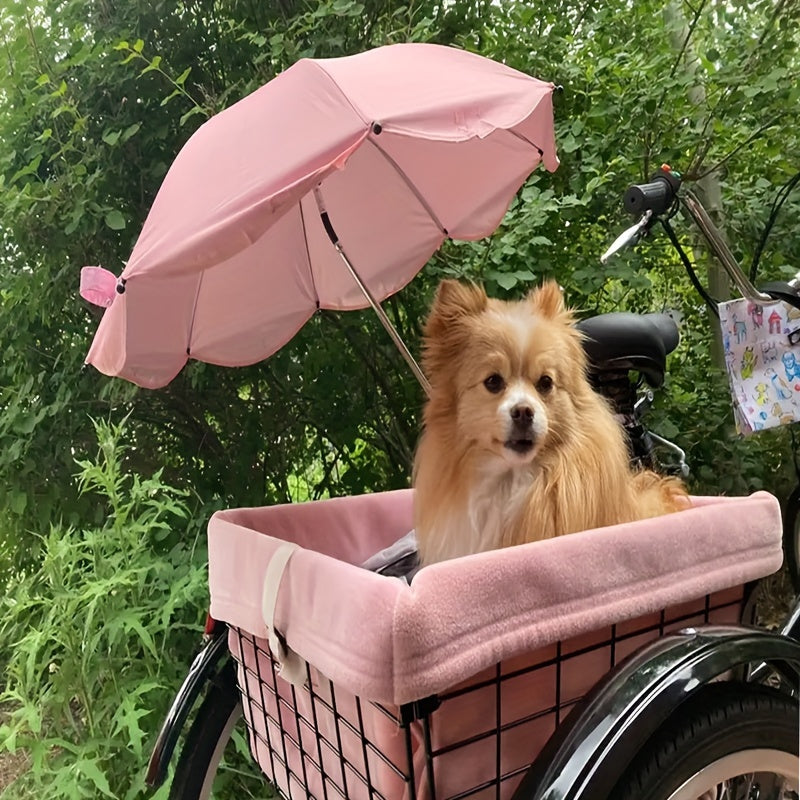 Summer Stroller Sunshade Umbrella with Sunscreen and UV Protection for Outdoor Use