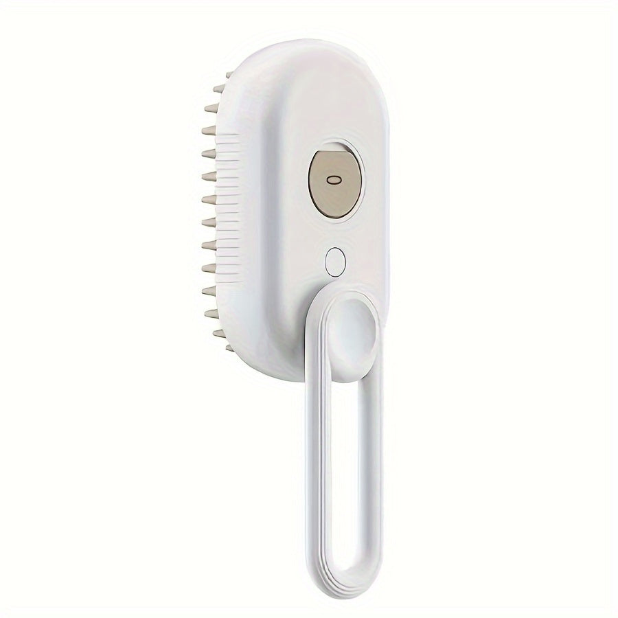 3-in-1 Small Animal Steam Brush for Cats and Dogs Pet Grooming Comb with Steam for Tangle Removal