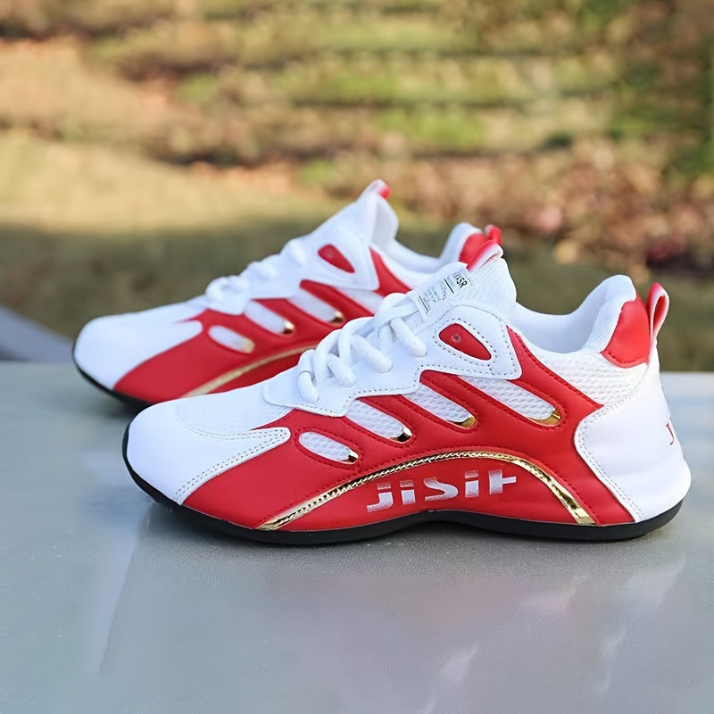 Erkaklar uchun yengil denim yugurish poyabzallari, sirpanmaydigan bog'ichli dizayn va aşınmaya chidamli sun'iy yuqori qismi bilan. EVA ichki qismi, tasodifiy ko'cha uslubi, bir rangli, piyoda yurish va ochiq havoda foydalanish uchun mos.