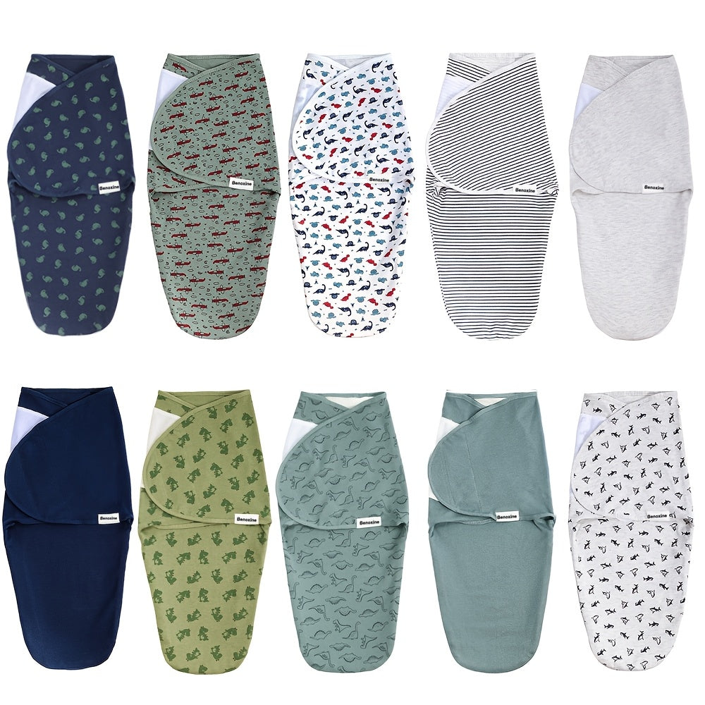 Регулируемый конверт для сна с удобной молнией для мальчиков и девочек 0-3 месяца. Удобная смена подгузников и уютный спальный мешок для предотвращения рефлекса испуга. Идеальный подарок на Хэллоуин или Рождество!