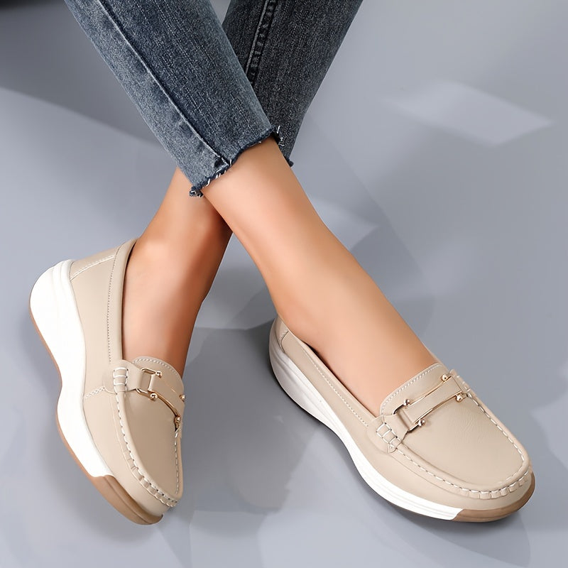 Zapatos planos tipo Mary Jane con cubierta de imitación para mujer, con borlas y diseño sin cordones