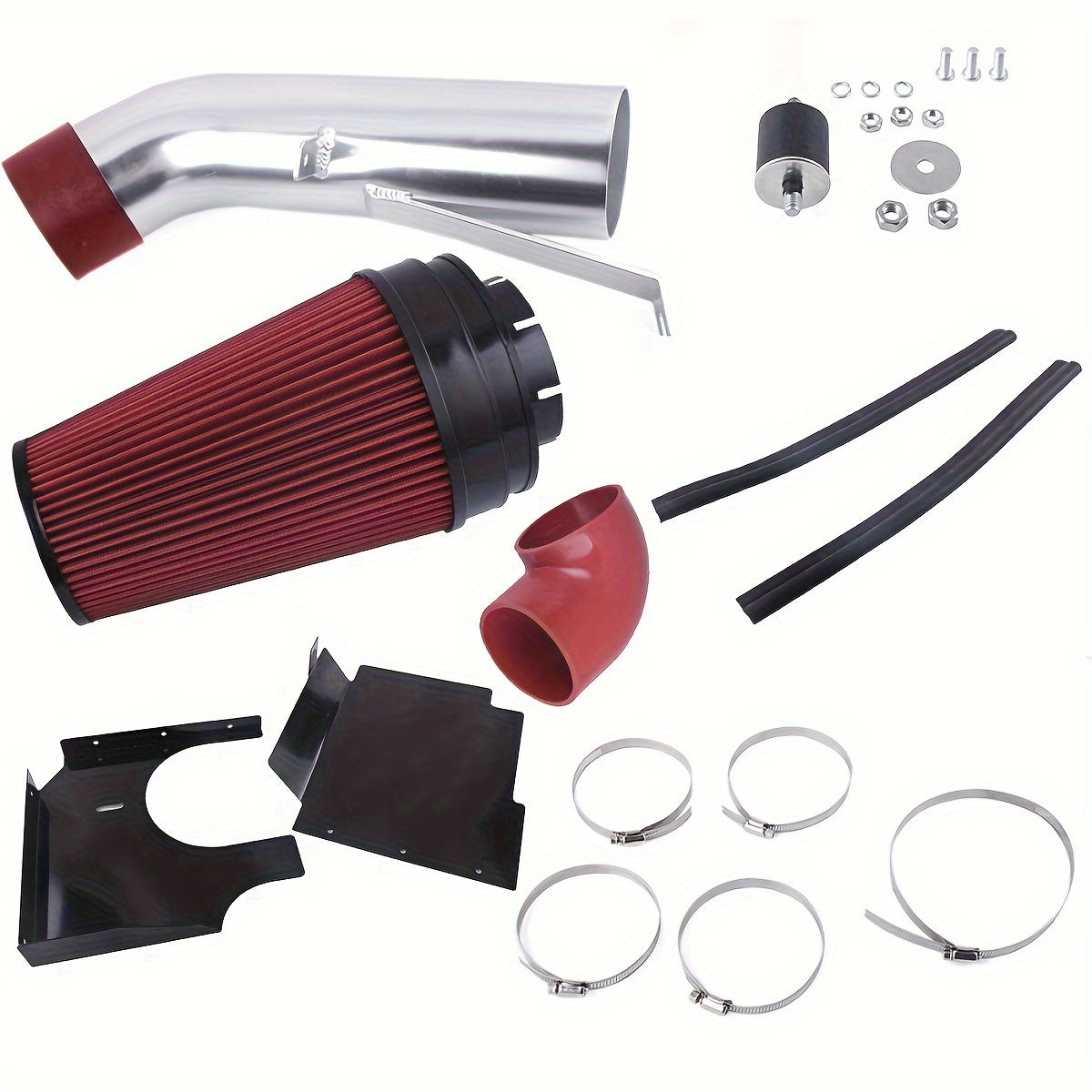 Car Cold Air Intake System Kit Aluminum Mushroom Head Filter for Vehicle Modification