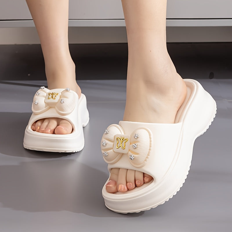 Women's EVA Slides Thick-Soled Summer Beach Casual Non-Slip Shoes