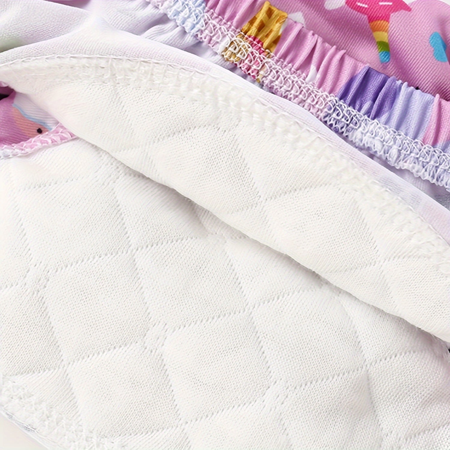 Набор из 10 детских тренировочных трусиков, многоразовые полиэстеровые подгузники, детское нижнее белье для приучения к туалету, идеальный подарок для младенцев