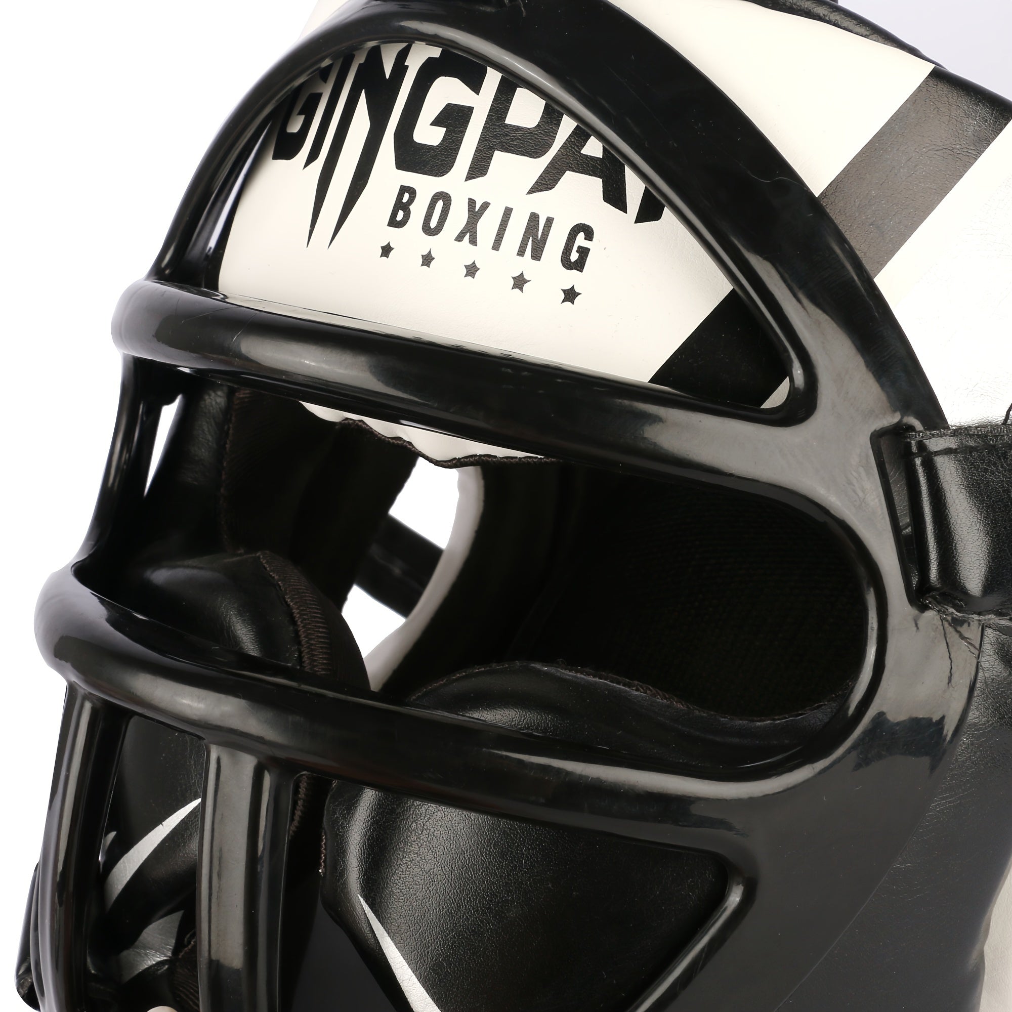 Thickened Fully Enclosed Boxing Head Guard for Training PU Mixed Color