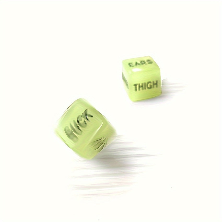 Glow-in-the-Dark Couple Sex Toy Fun Dice Flirting Game