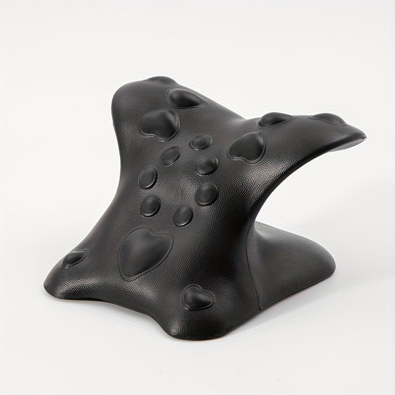 Cervical Spine Massage Pillow for Neck and Shoulder Relaxation Gravity Acupressure Stretching