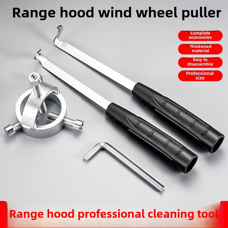 Llave ajustable para extractor de impulsor de campana extractora de metal, accesorio para un desmontaje fácil
