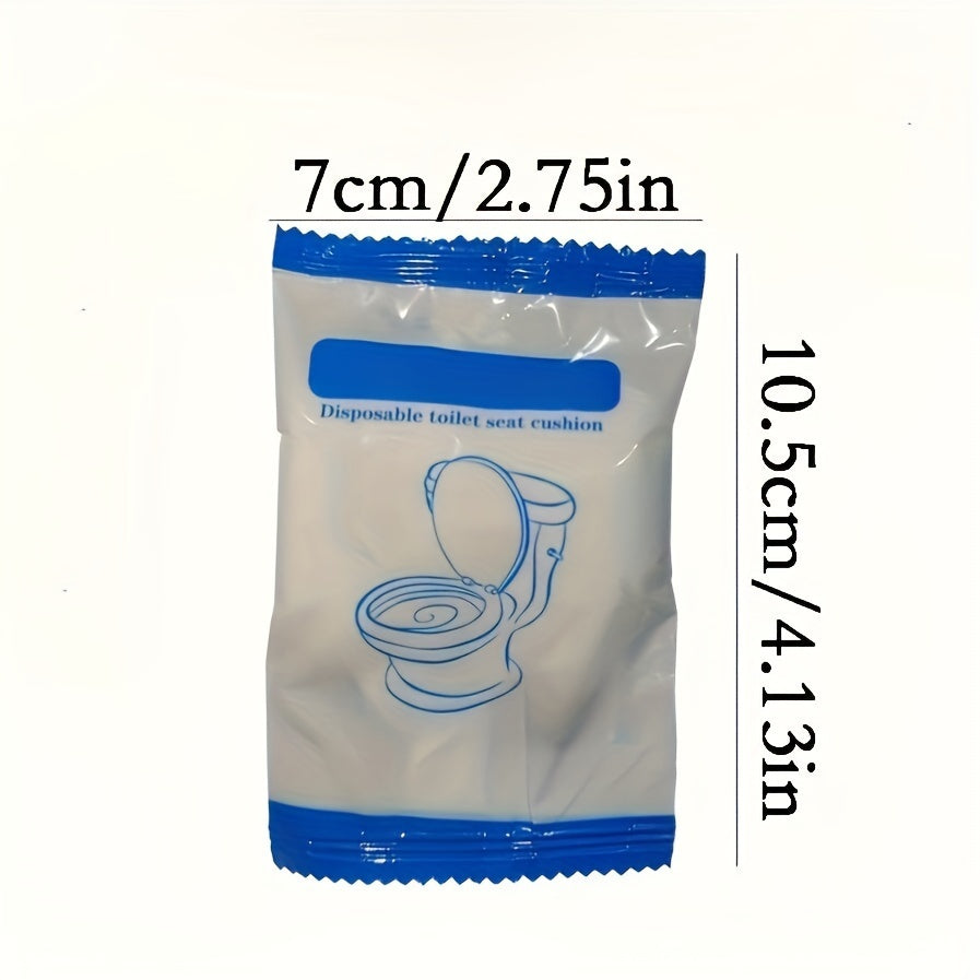 Disposable Toilet Seat Covers Pack of 10 or 20 for Travel Camping and Teen Gifts