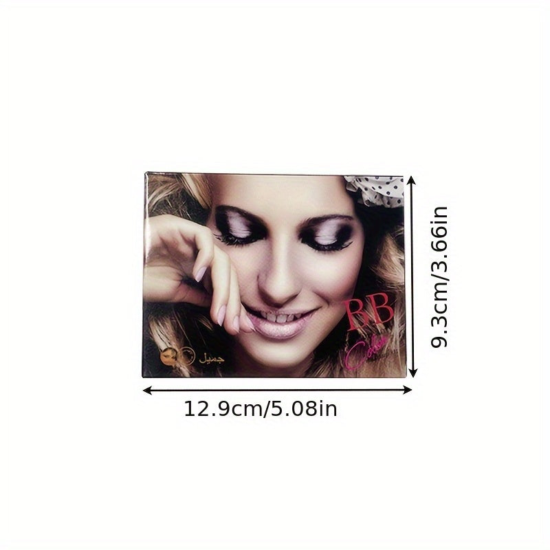 37 dona makiyaj to'plami boshlovchilar uchun Ko'zoynak palitrasi Yonoq Rangli Lab Bo'yoq Kontur