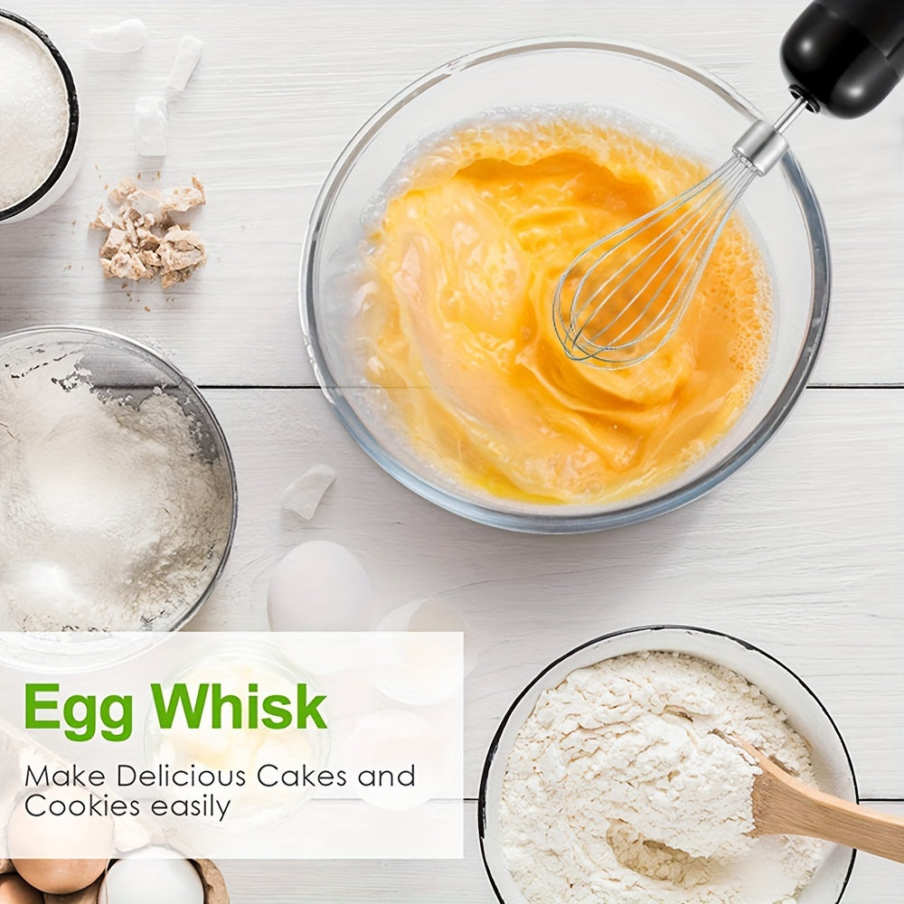 400W Food Processor with Detachable Blender Head, Splash-Proof, Easy One-Hand Operation