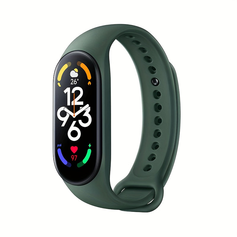 Silicone Replacement Fitness Tracker Band for Mi Band 5 6 7