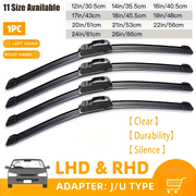 Universal Car Wiper U-Type Durable Quiet HD Wiper for All Models
