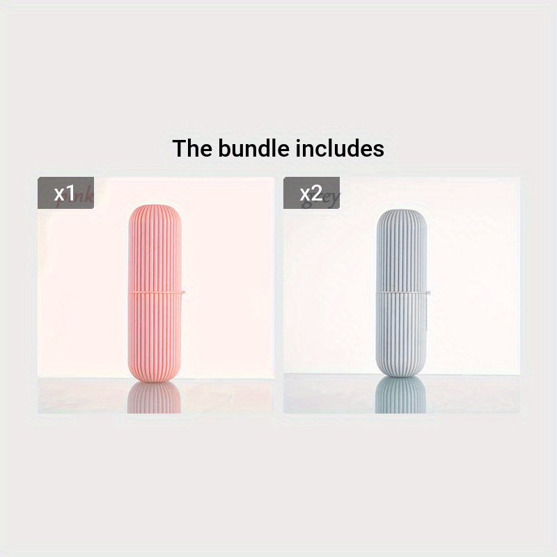 Sayohat uchun tish cho'tkasi va og'iz bo'shlig'ini yuvish uchun stakan saqlash qutisi, portativ tish pastasi tashkilotchisi