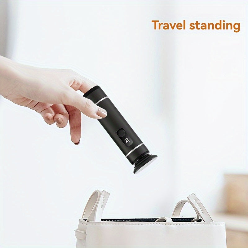 Electric Foot Callus Remover Dual Speed Rechargeable with Display Control Pink Black