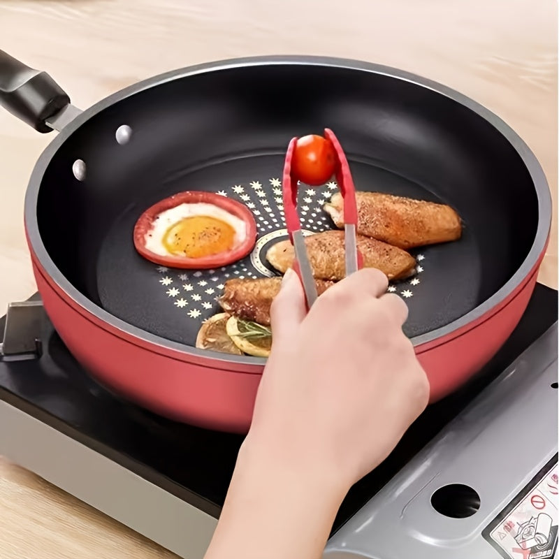 Cast Iron Skillet 24cm Non-Stick Dishwasher Safe Induction Compatible Smoke-Reducing
