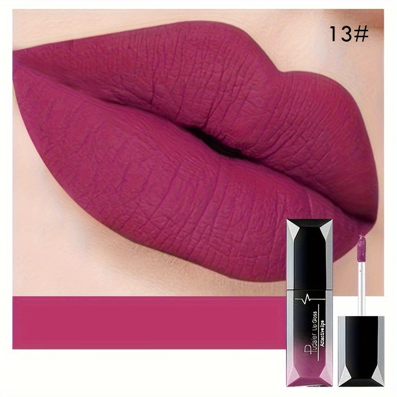 Velvet Matte Liquid Lipstick Long-Lasting Waterproof Berry Nude Tones