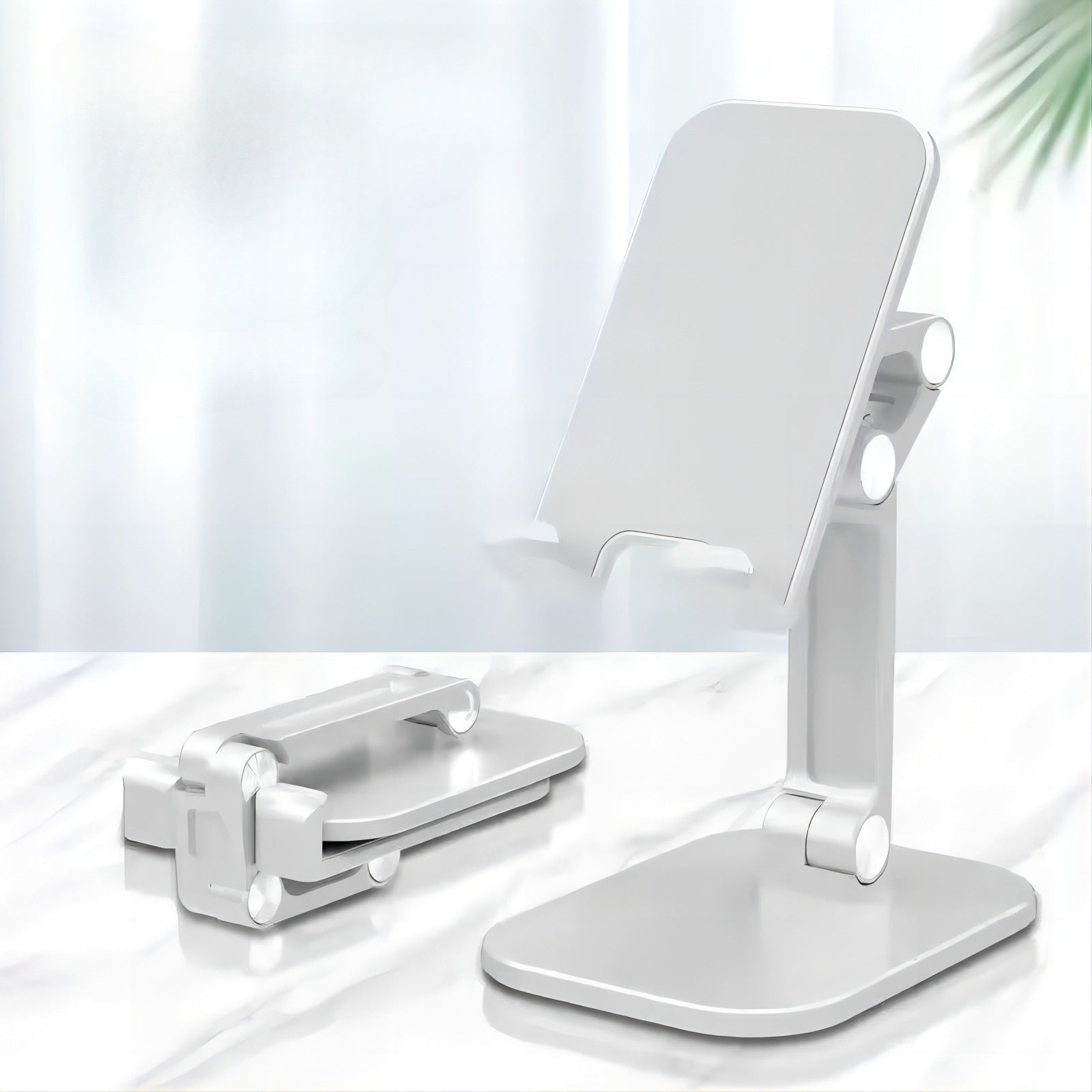 Adjustable Foldable Plastic Phone Stand for Watching Drama Portable Desk Accessory