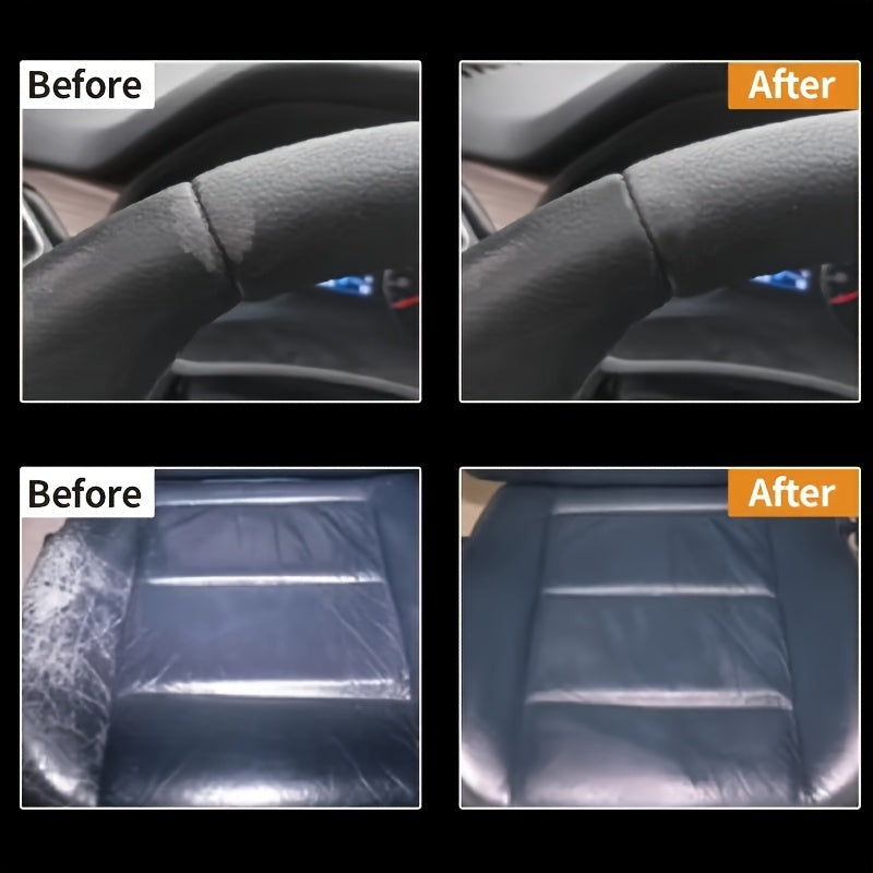 Pintura de reparación para interior de coche para volante de plástico negro 30g