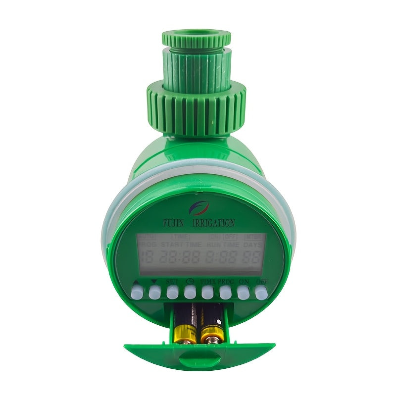 Digital Watering Timer with LCD Display Battery Operated 3/4 Inch EU Standard Plastic