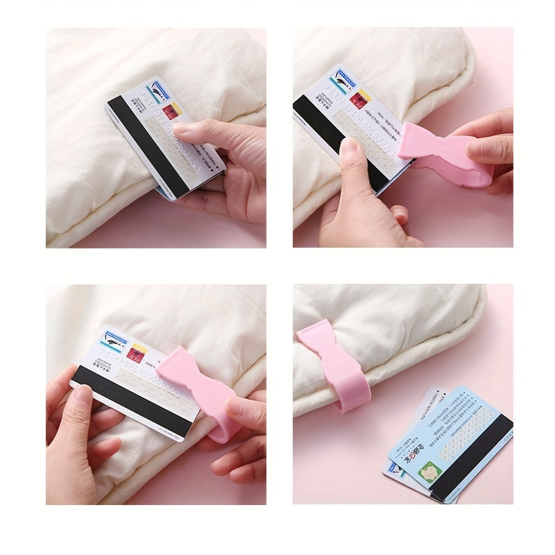 Set of 6 Bed Sheet Clips Non-Slip Duvet Cover Fasteners Quilt Snap Clamps