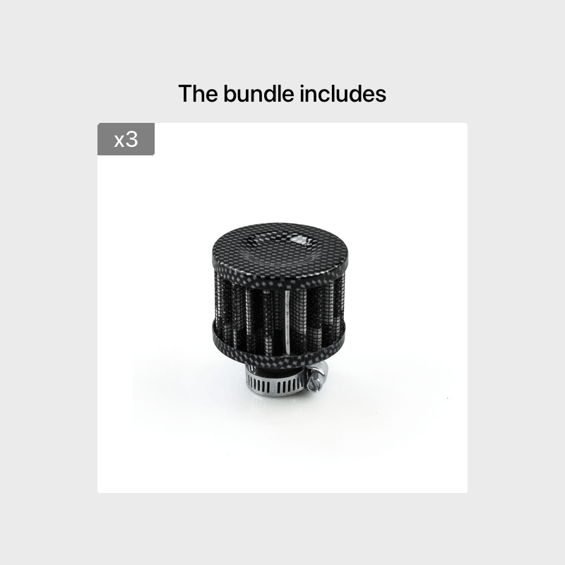 Universal Car Air Filter 12mm Cold Intake Mini Breather Filters