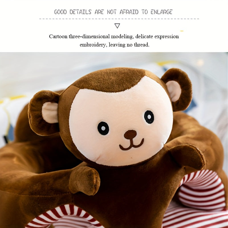 Kids' Cartoon Padded Chair for Comfortable Sitting, Learning and Play