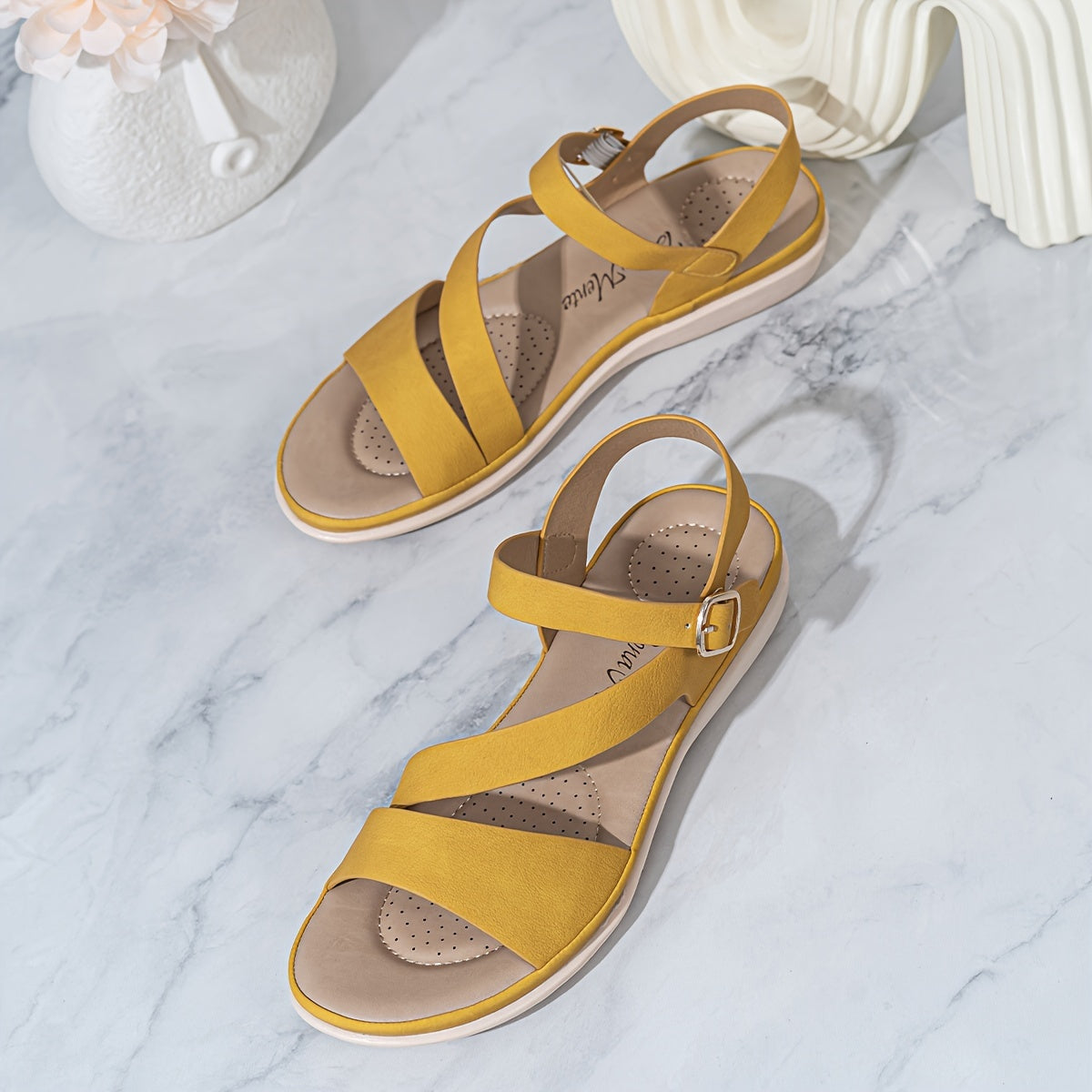 Женские сандалии на каблуке Navy Blue с ремешком вокруг щиколотки, открытым носком, летняя повседневная обувь